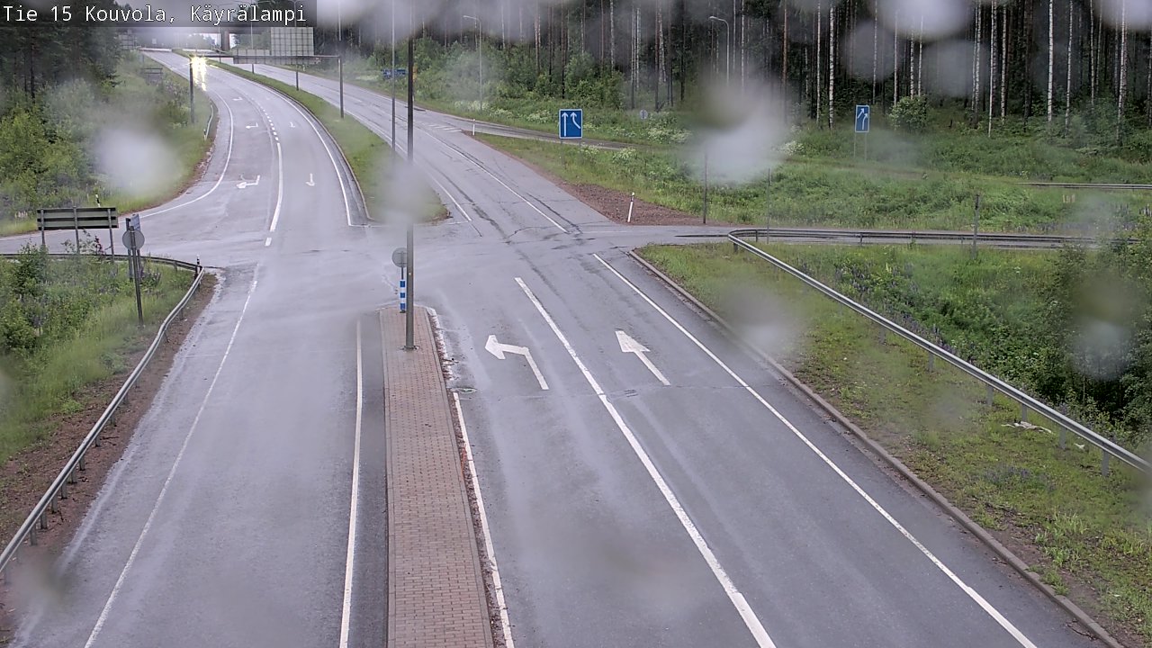 Kelikamerat Kuva Tie 15 Kouvola, Käyrälampi, Kouvola, Kymenlaakso