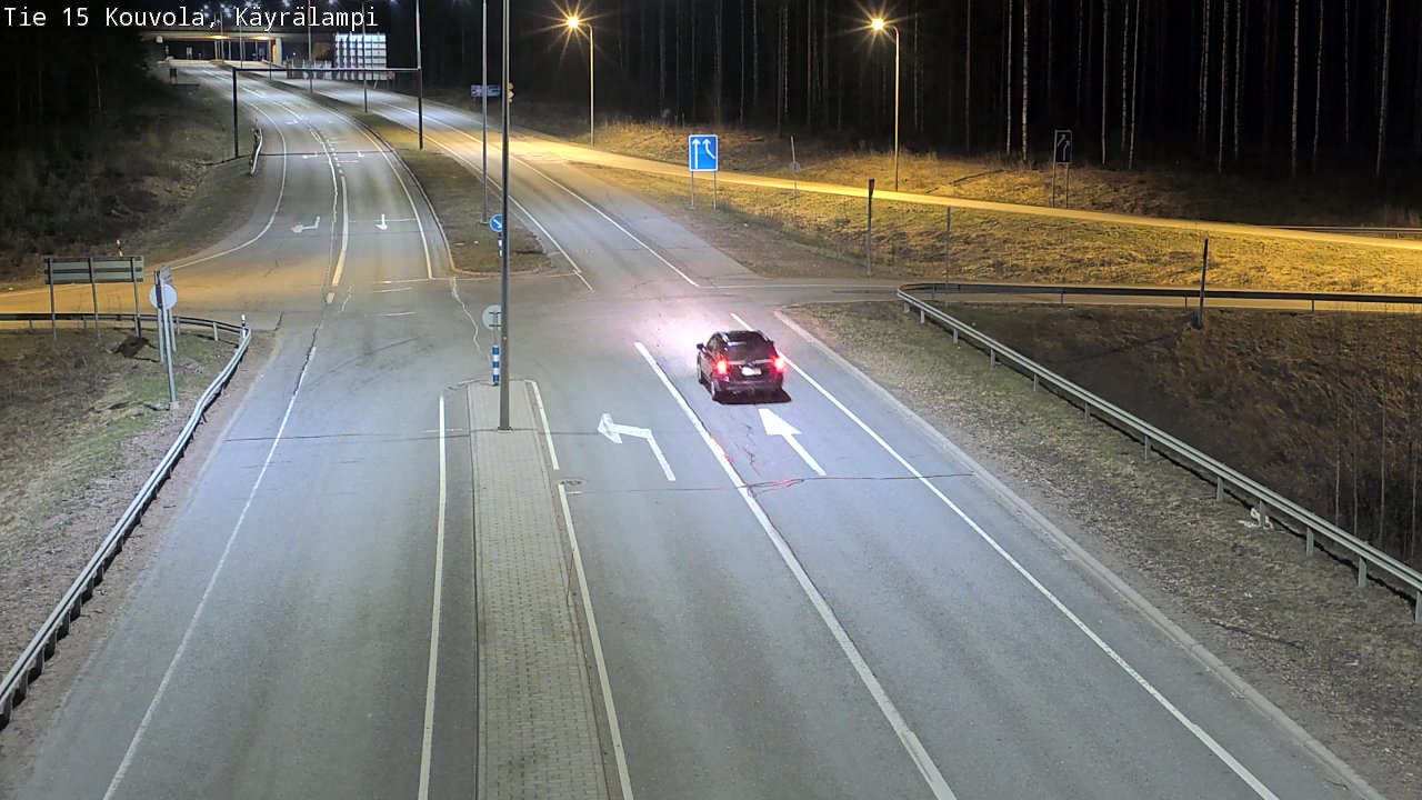 Kelikamerat Kuva Tie 15 Kouvola, Käyrälampi, Kouvola, Kymenlaakso