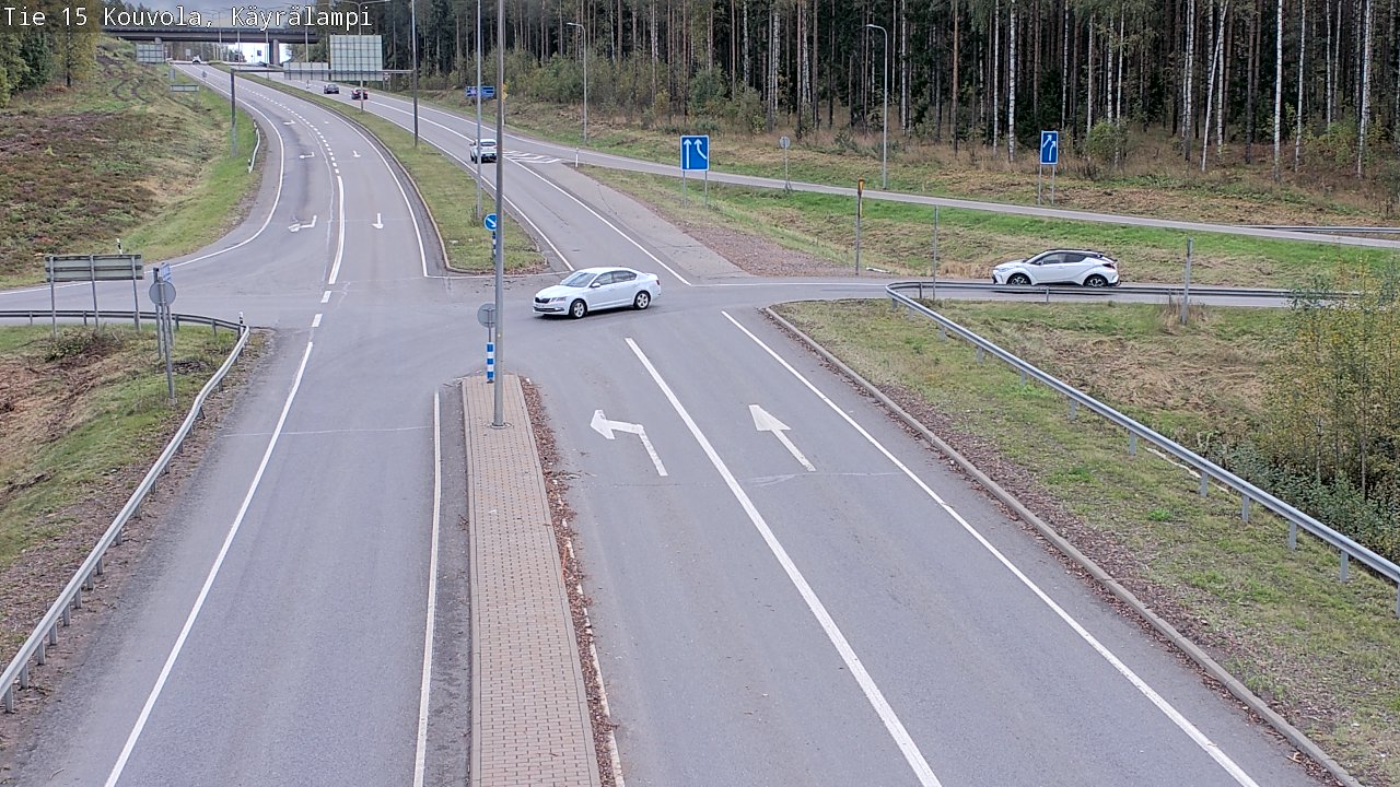Kelikamerat Kuva Tie 15 Kouvola, Käyrälampi, Kouvola, Kymenlaakso