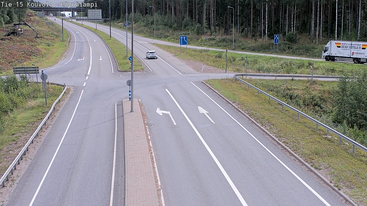 Kelikamerat Kuva Tie 15 Kouvola, Käyrälampi, Kouvola, Kymenlaakso