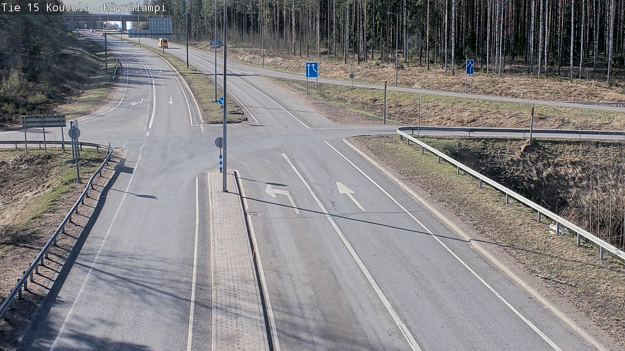 Kelikamerat Kuva Tie 15 Kouvola, Käyrälampi, Kouvola, Kymenlaakso