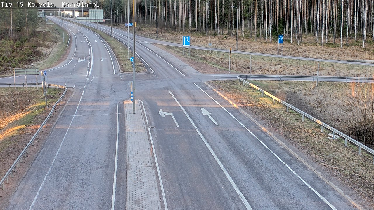 Kelikamerat Kuva Tie 15 Kouvola, Käyrälampi, Kouvola, Kymenlaakso