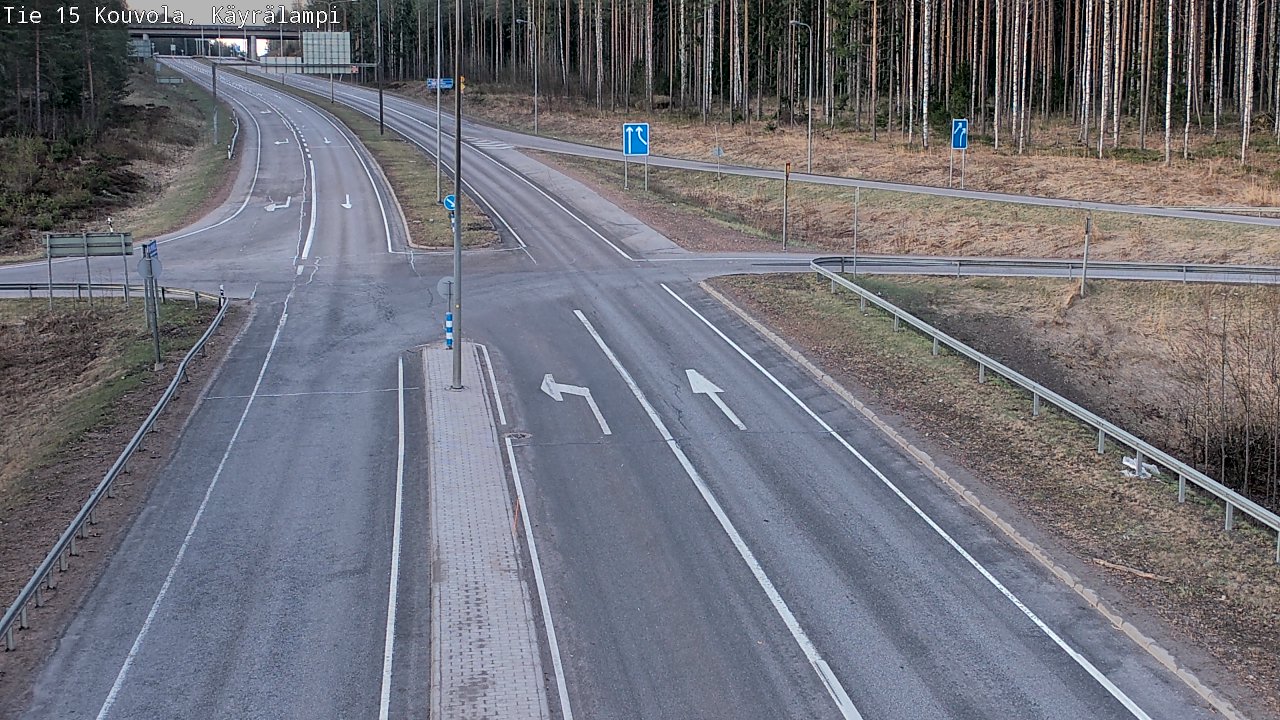 Kelikamerat Kuva Tie 15 Kouvola, Käyrälampi, Kouvola, Kymenlaakso