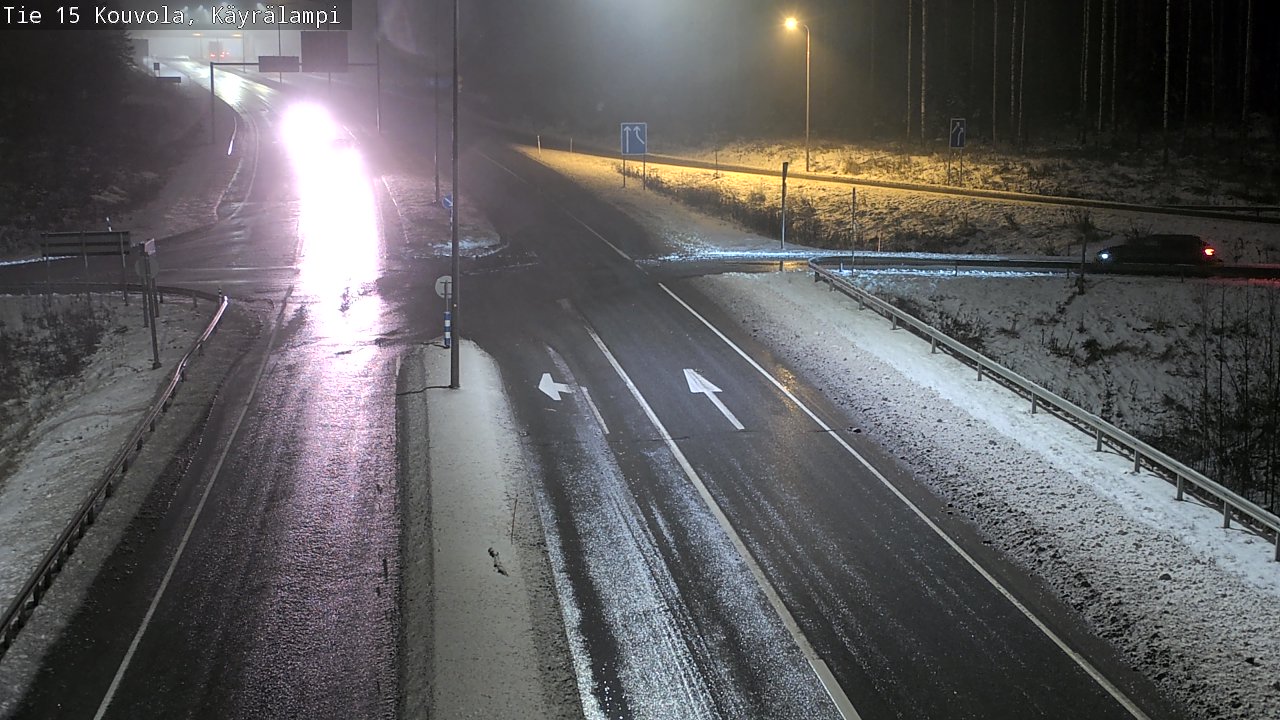 Weather Camera Image Väg 15 Kouvola, Käyrälampi, Kouvola, Kymenlaakso