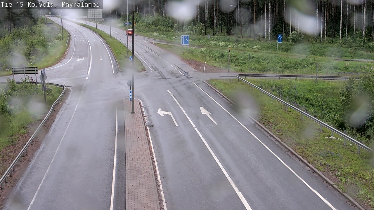Kelikamerat Kuva Tie 15 Kouvola, Käyrälampi, Kouvola, Kymenlaakso