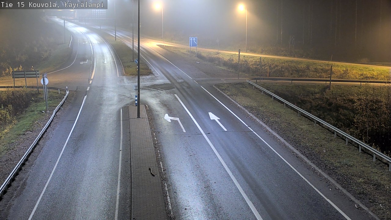 Kelikamerat Kuva Tie 15 Kouvola, Käyrälampi, Kouvola, Kymenlaakso