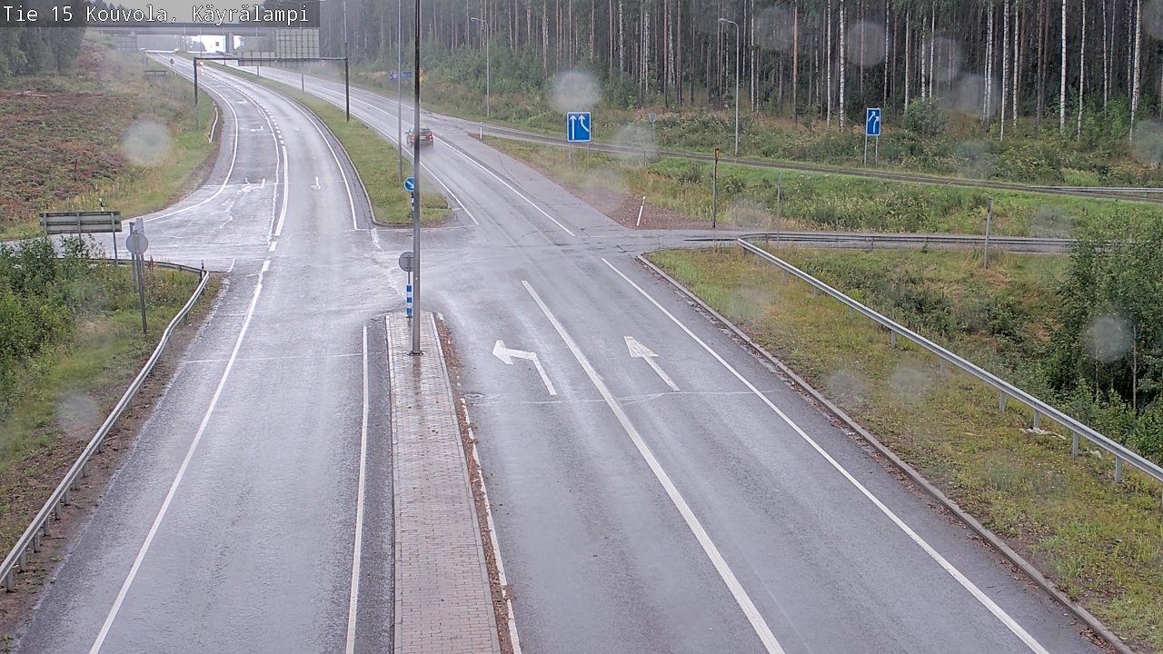 Kelikamerat Kuva Tie 15 Kouvola, Käyrälampi, Kouvola, Kymenlaakso