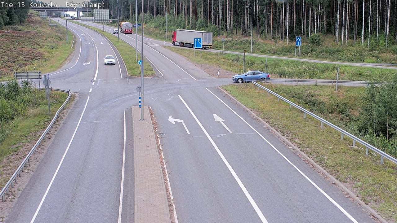 Kelikamerat Kuva Tie 15 Kouvola, Käyrälampi, Kouvola, Kymenlaakso