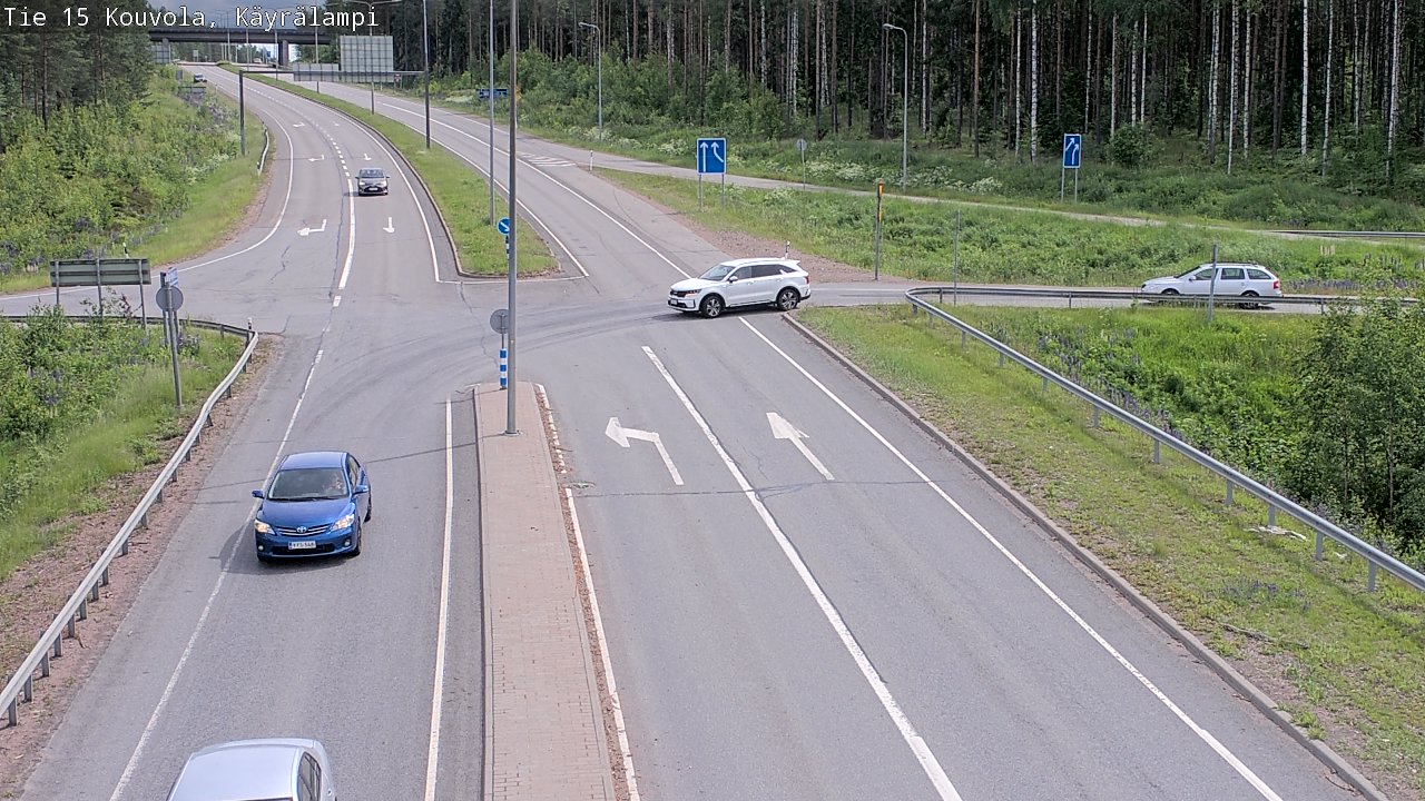 Kelikamerat Kuva Tie 15 Kouvola, Käyrälampi, Kouvola, Kymenlaakso
