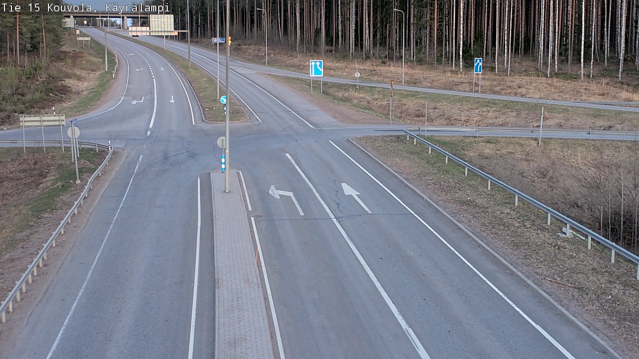 Kelikamerat Kuva Tie 15 Kouvola, Käyrälampi, Kouvola, Kymenlaakso