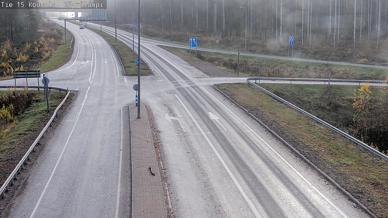 Kelikamerat Kuva Tie 15 Kouvola, Käyrälampi, Kouvola, Kymenlaakso