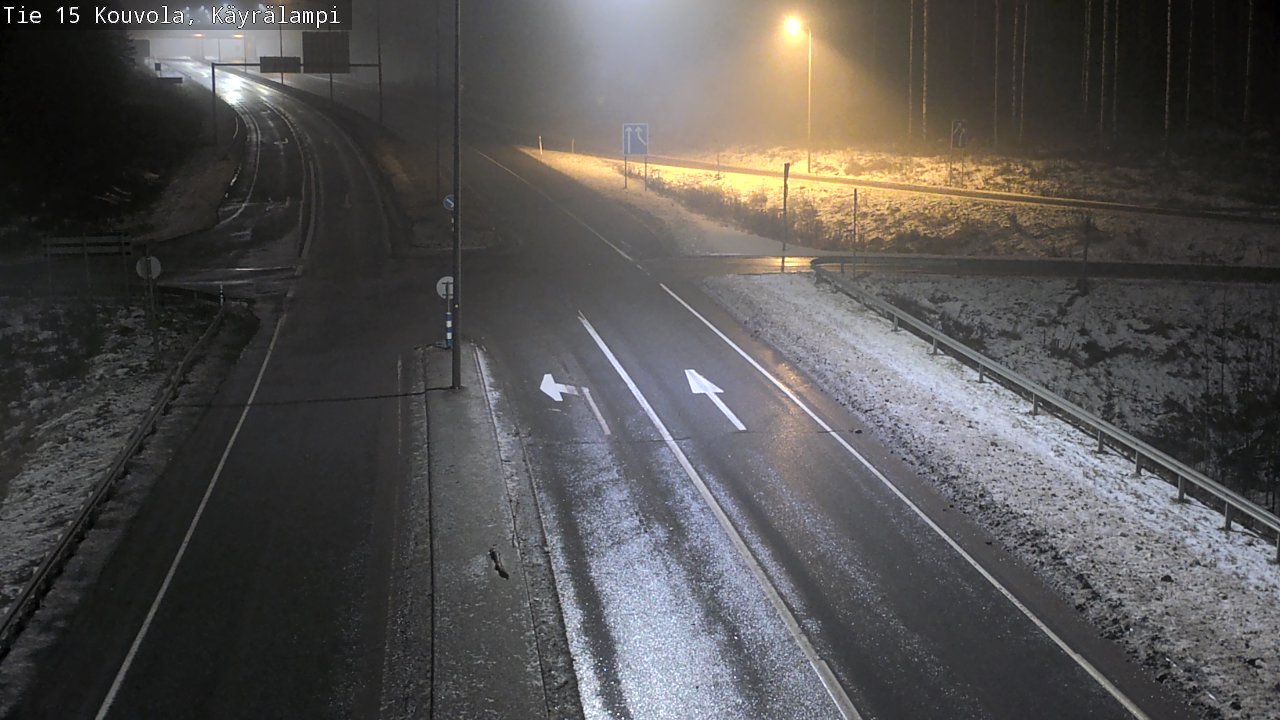 Weather Camera Image Väg 15 Kouvola, Käyrälampi, Kouvola, Kymenlaakso