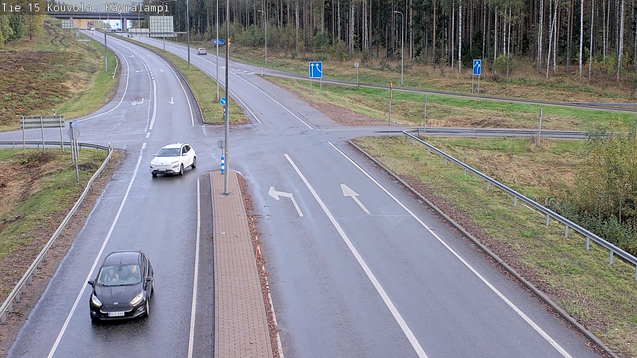Kelikamerat Kuva Tie 15 Kouvola, Käyrälampi, Kouvola, Kymenlaakso