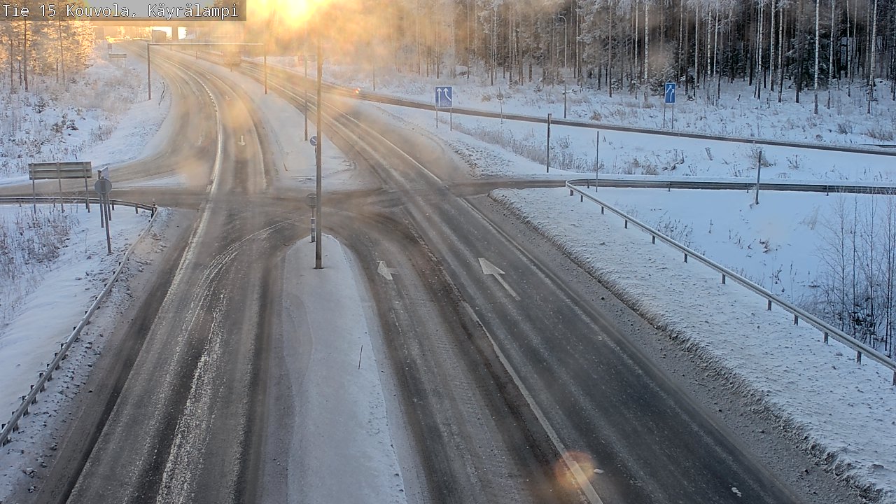 Kelikamerat Kuva Tie 15 Kouvola, Käyrälampi, Kouvola, Kymenlaakso