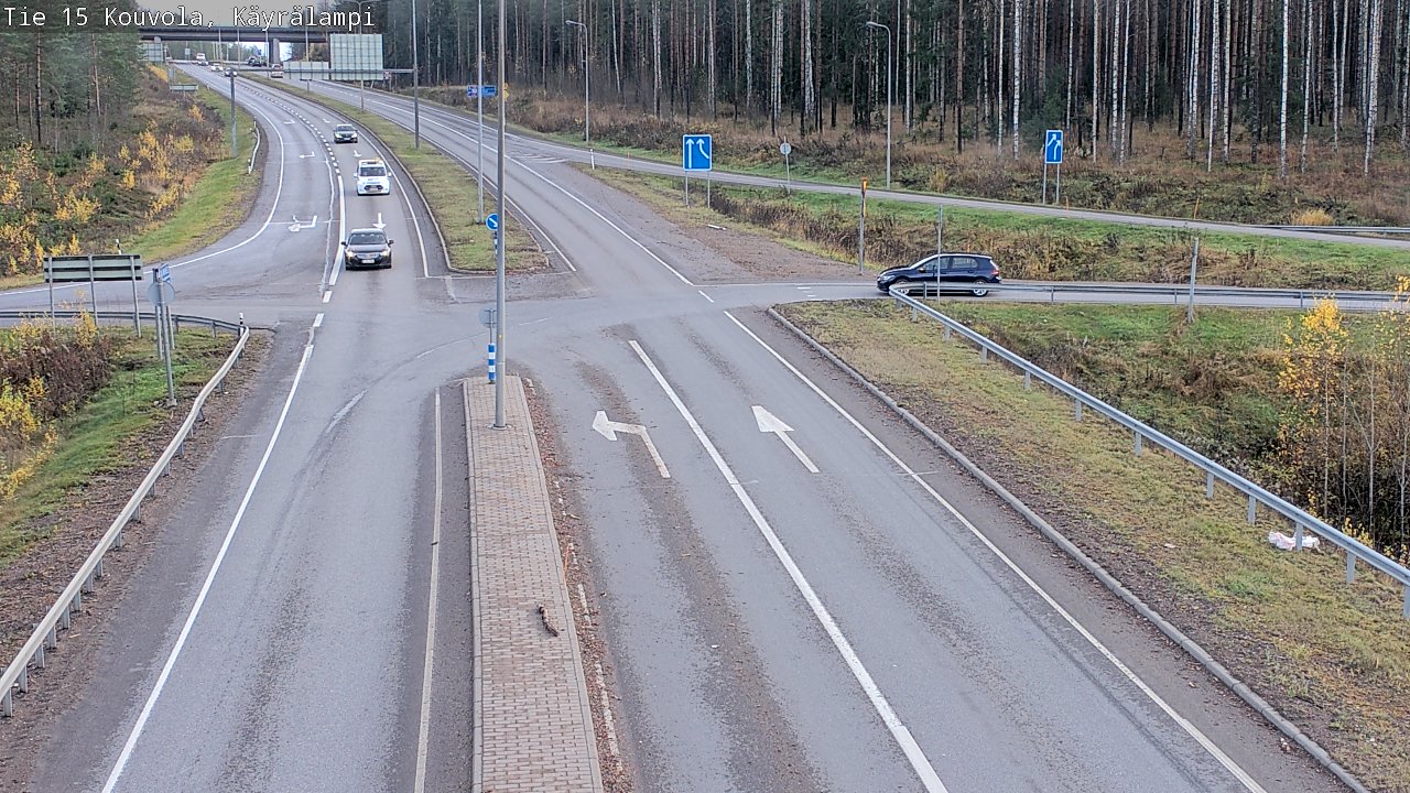 Kelikamerat Kuva Tie 15 Kouvola, Käyrälampi, Kouvola, Kymenlaakso