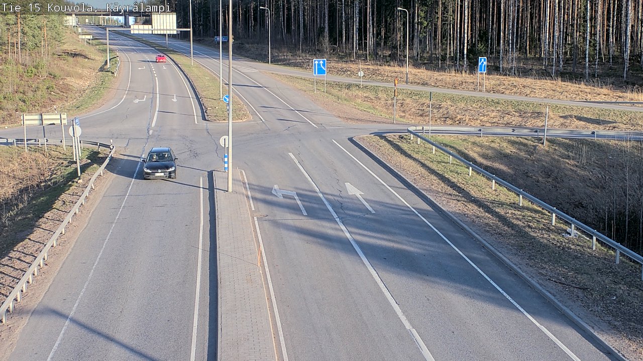 Kelikamerat Kuva Tie 15 Kouvola, Käyrälampi, Kouvola, Kymenlaakso