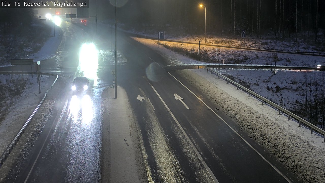 Weather Camera Image Väg 15 Kouvola, Käyrälampi, Kouvola, Kymenlaakso