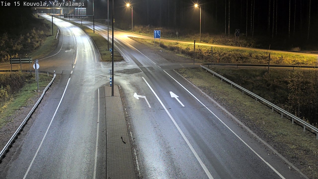 Kelikamerat Kuva Tie 15 Kouvola, Käyrälampi, Kouvola, Kymenlaakso