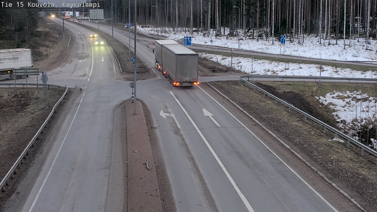 Kelikamerat Kuva Tie 15 Kouvola, Käyrälampi, Kouvola, Kymenlaakso