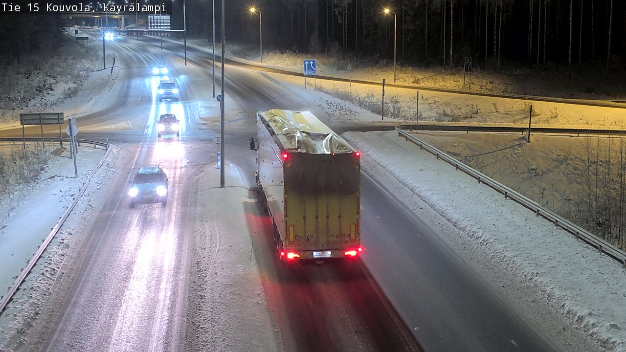Kelikamerat Kuva Tie 15 Kouvola, Käyrälampi, Kouvola, Kymenlaakso