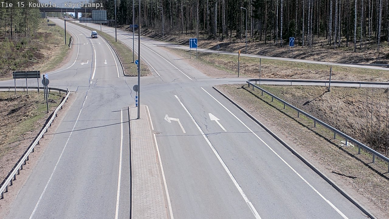 Kelikamerat Kuva Tie 15 Kouvola, Käyrälampi, Kouvola, Kymenlaakso