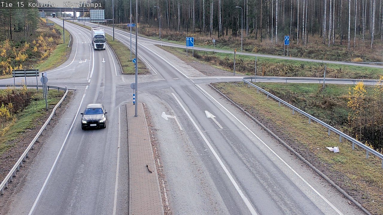 Kelikamerat Kuva Tie 15 Kouvola, Käyrälampi, Kouvola, Kymenlaakso