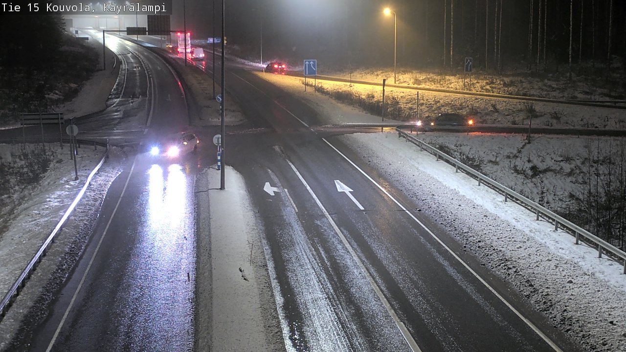 Weather Camera Image Väg 15 Kouvola, Käyrälampi, Kouvola, Kymenlaakso