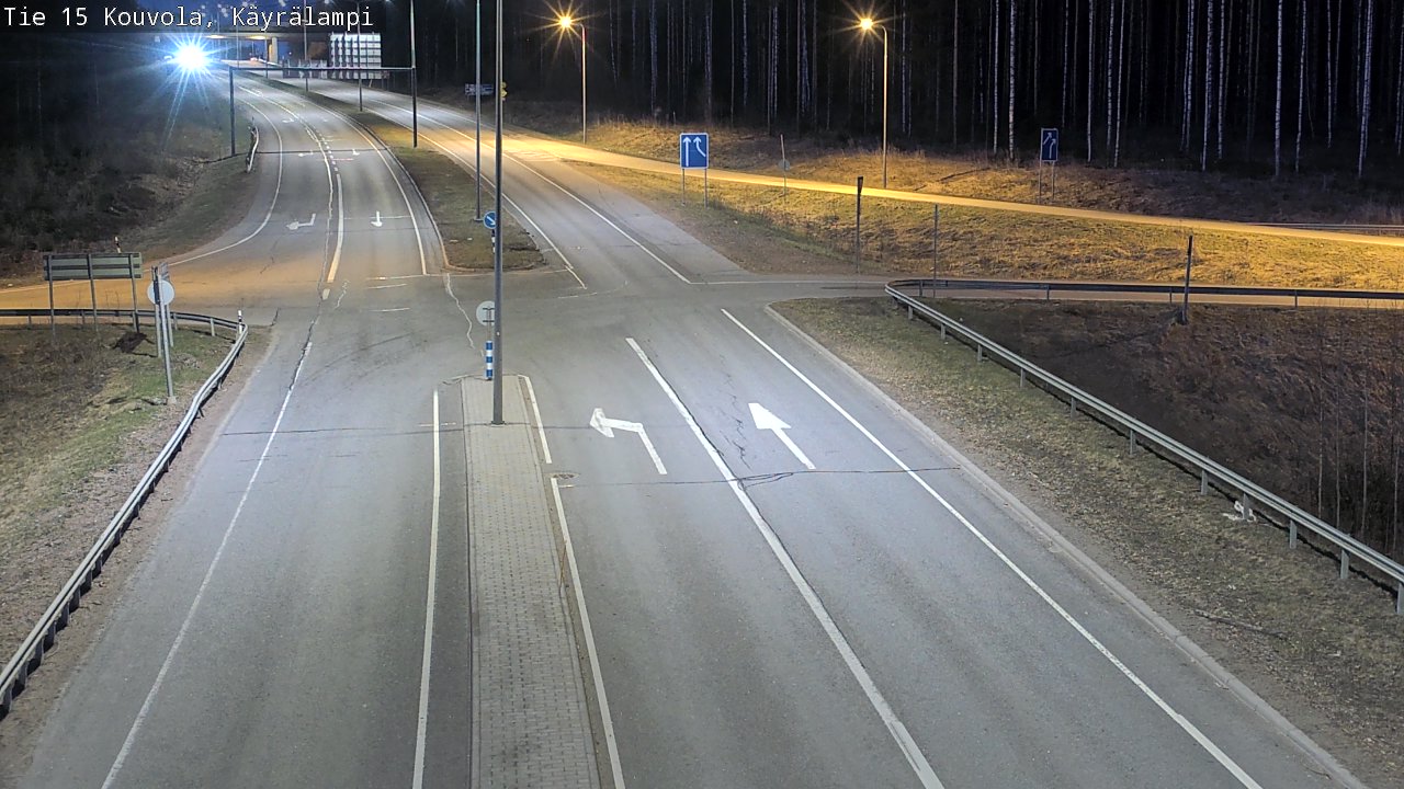 Kelikamerat Kuva Tie 15 Kouvola, Käyrälampi, Kouvola, Kymenlaakso