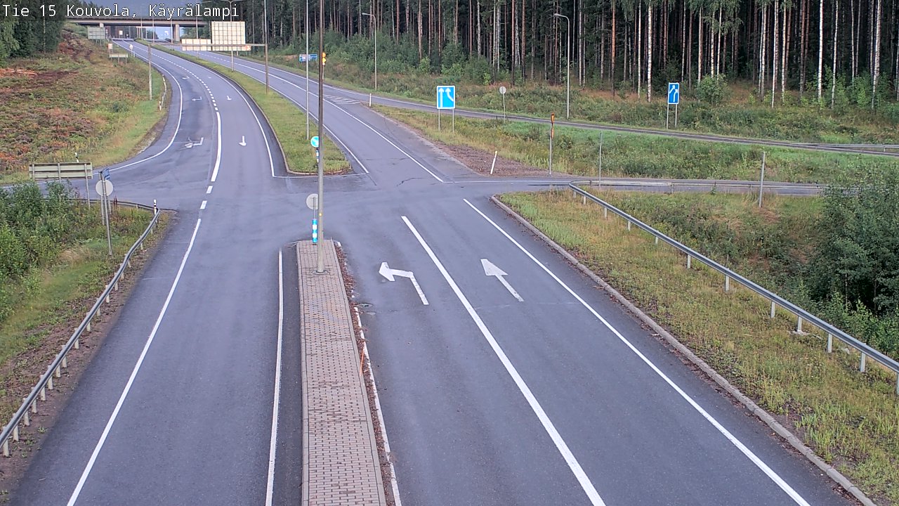 Kelikamerat Kuva Tie 15 Kouvola, Käyrälampi, Kouvola, Kymenlaakso