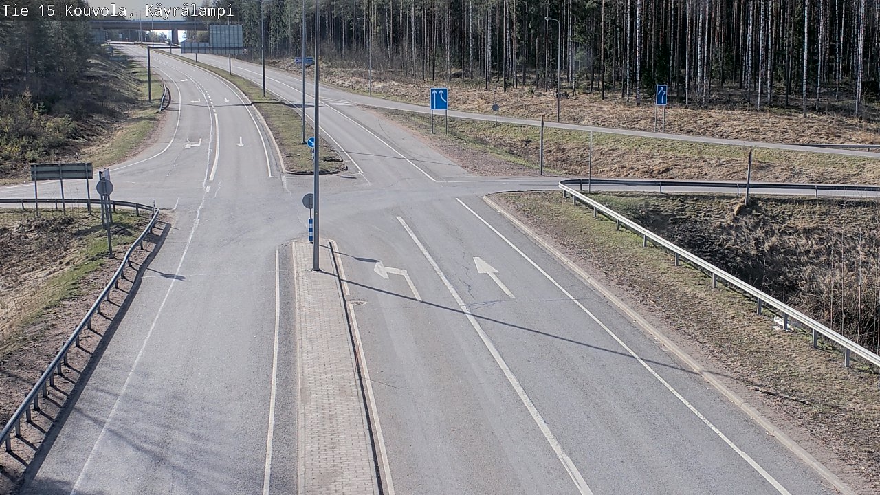 Kelikamerat Kuva Tie 15 Kouvola, Käyrälampi, Kouvola, Kymenlaakso