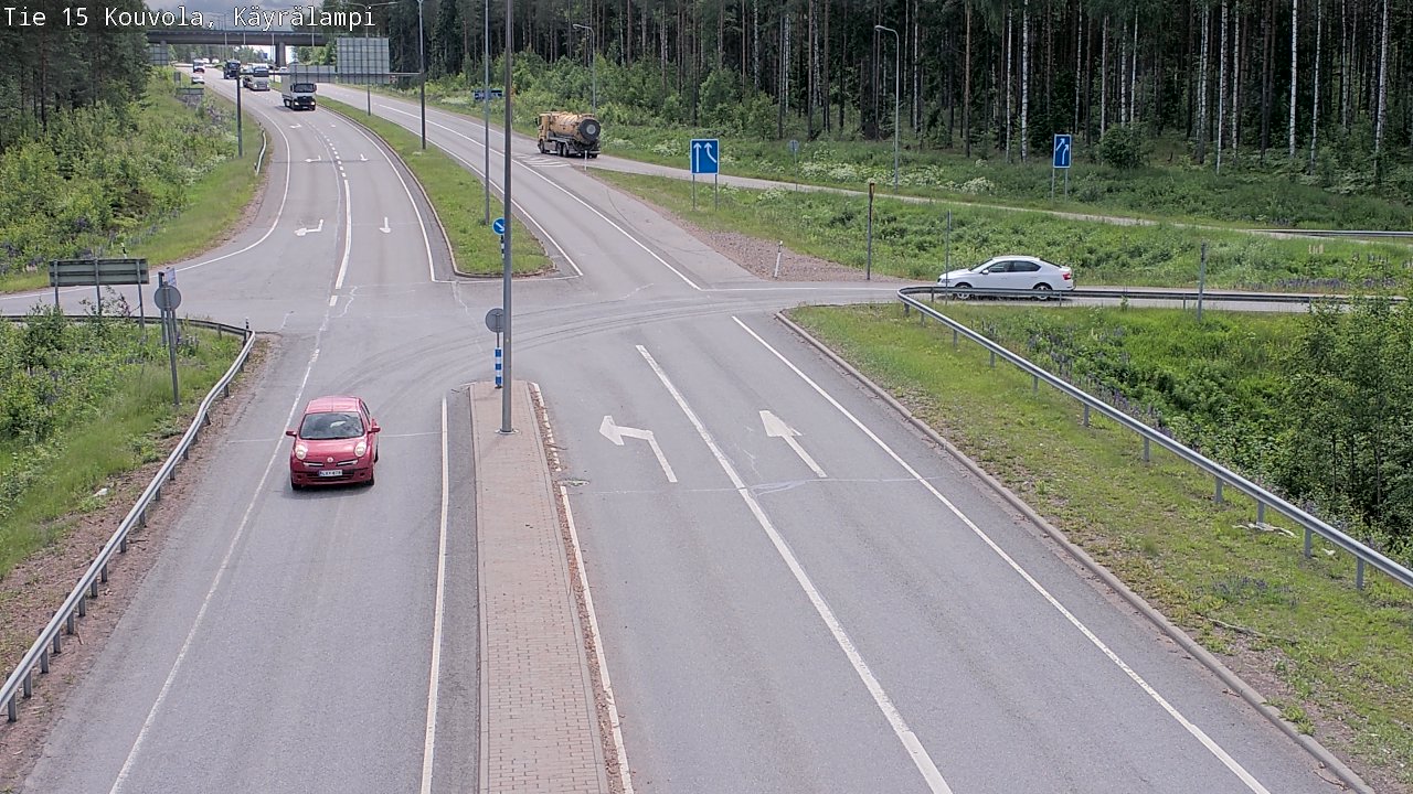 Kelikamerat Kuva Tie 15 Kouvola, Käyrälampi, Kouvola, Kymenlaakso