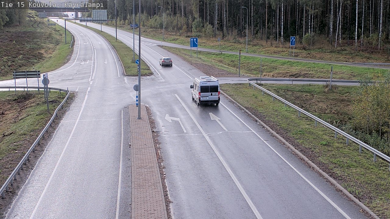 Kelikamerat Kuva Tie 15 Kouvola, Käyrälampi, Kouvola, Kymenlaakso