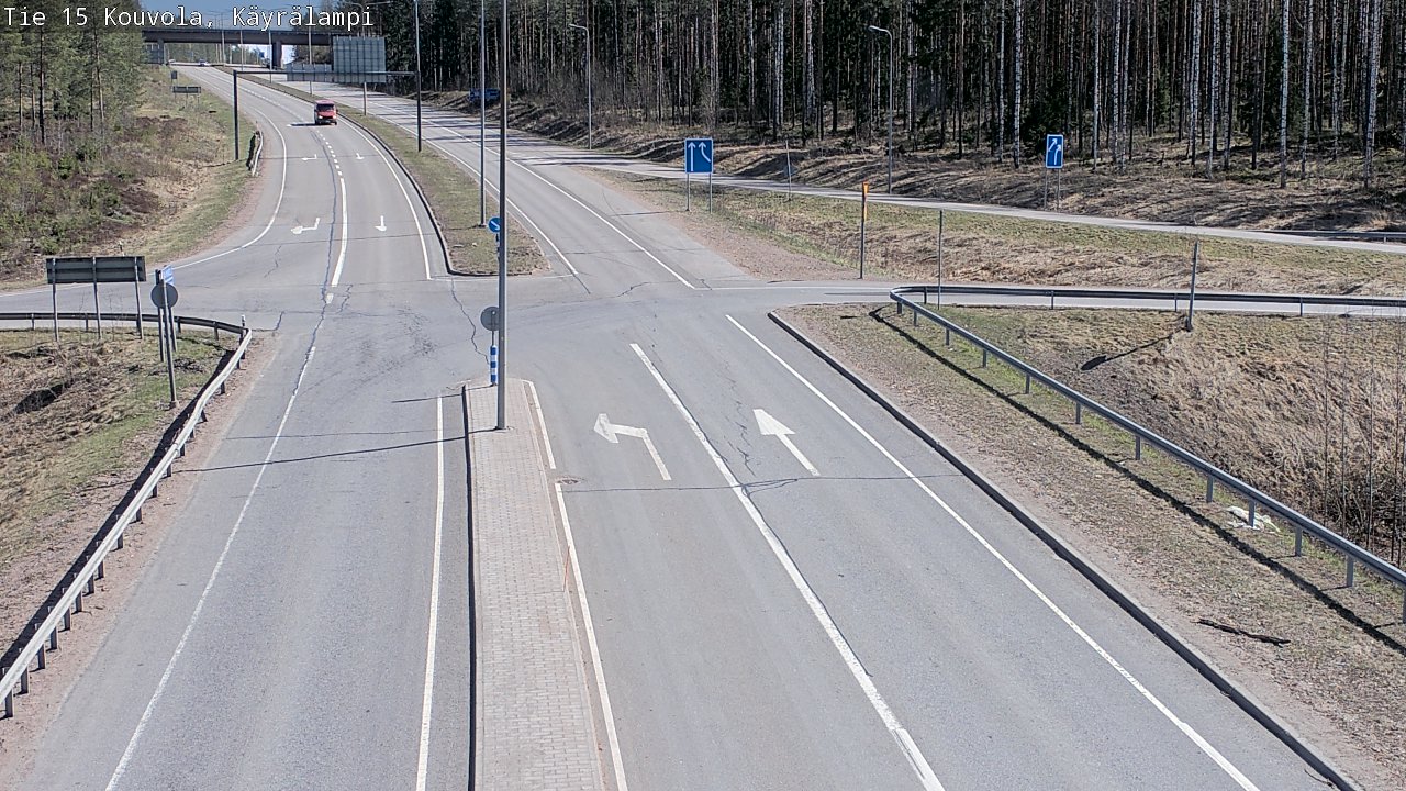 Kelikamerat Kuva Tie 15 Kouvola, Käyrälampi, Kouvola, Kymenlaakso