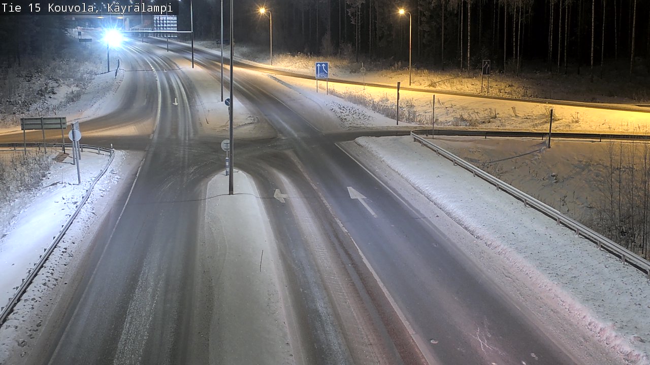 Kelikamerat Kuva Tie 15 Kouvola, Käyrälampi, Kouvola, Kymenlaakso