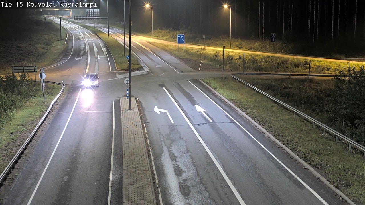 Kelikamerat Kuva Tie 15 Kouvola, Käyrälampi, Kouvola, Kymenlaakso