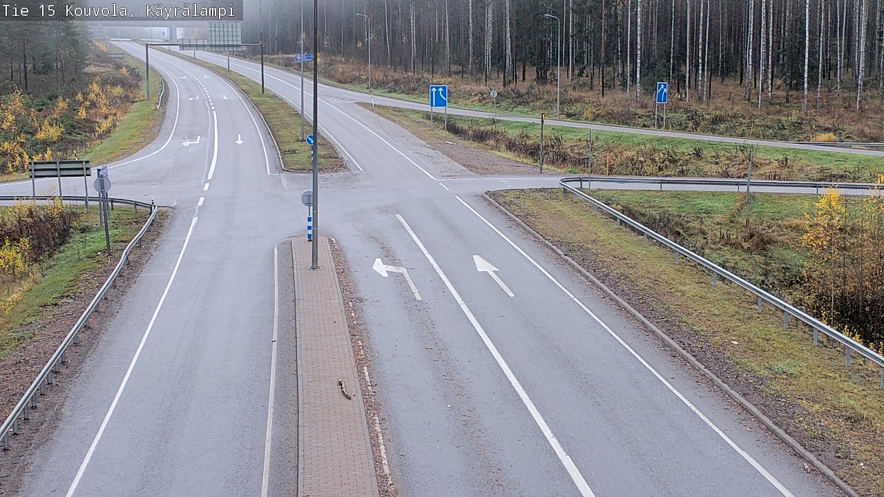 Kelikamerat Kuva Tie 15 Kouvola, Käyrälampi, Kouvola, Kymenlaakso