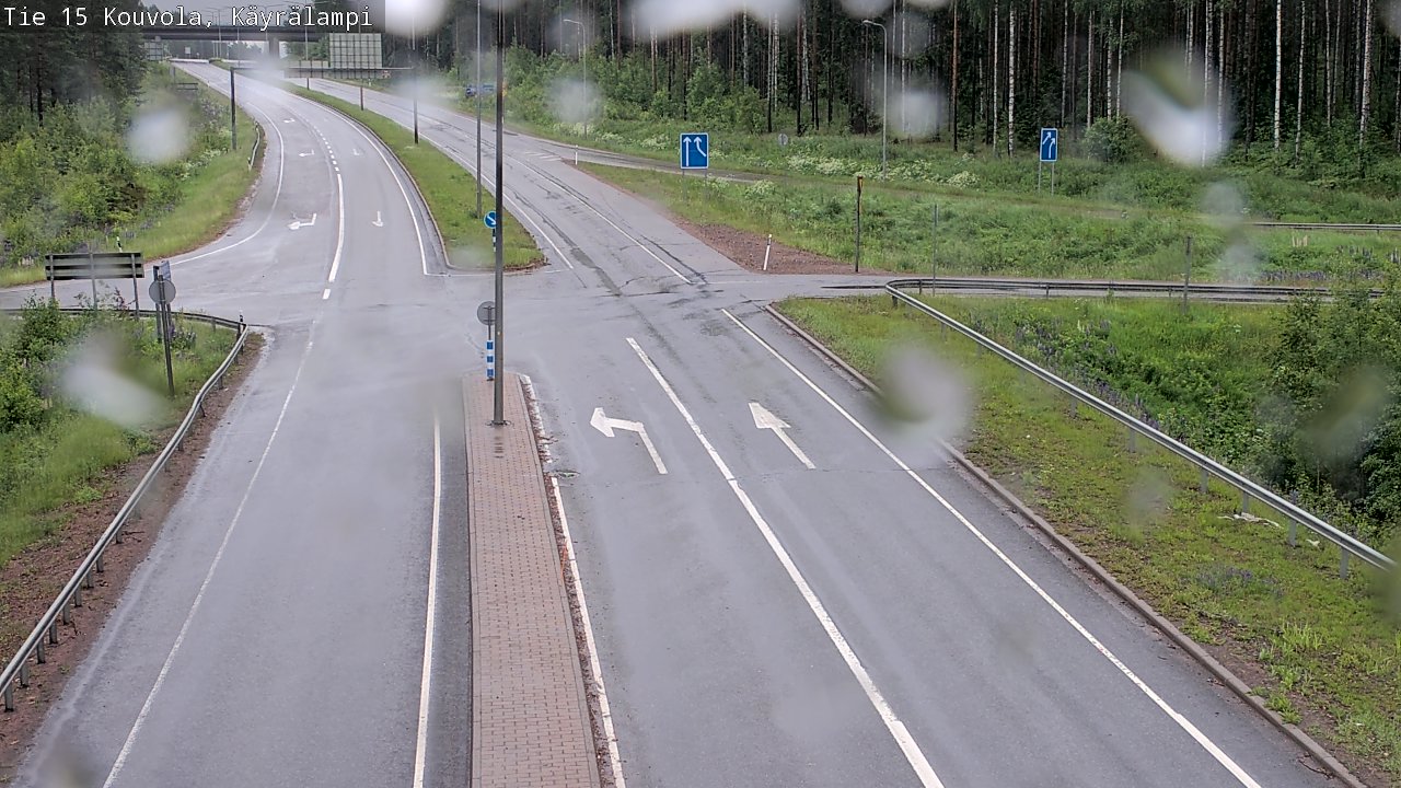 Kelikamerat Kuva Tie 15 Kouvola, Käyrälampi, Kouvola, Kymenlaakso