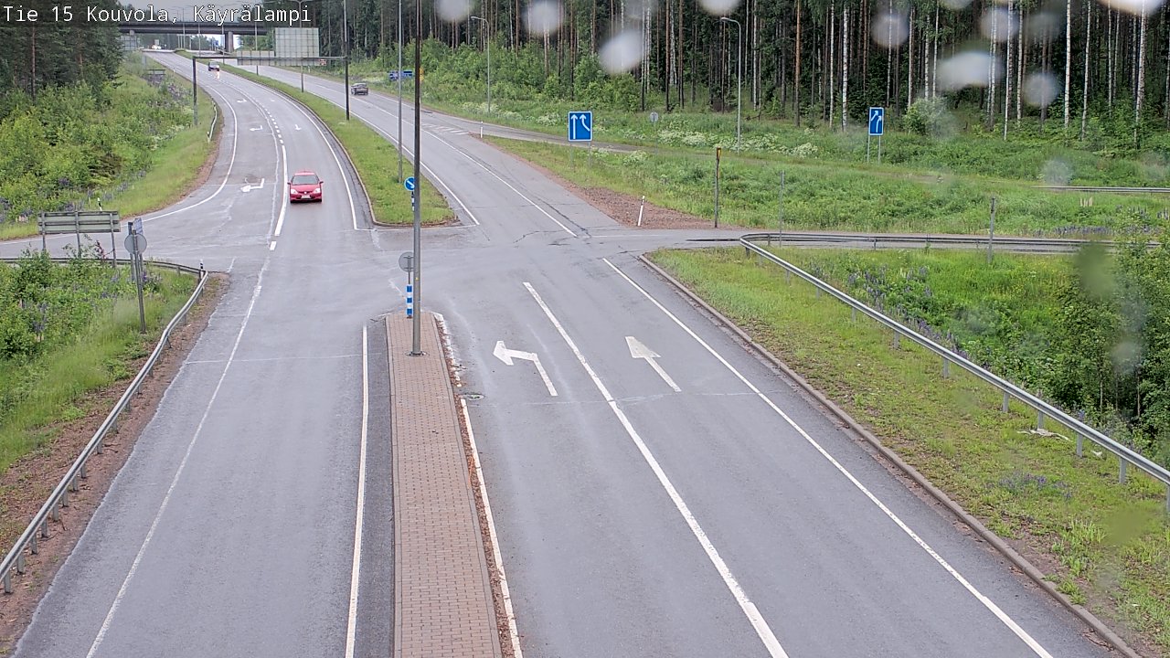 Kelikamerat Kuva Tie 15 Kouvola, Käyrälampi, Kouvola, Kymenlaakso