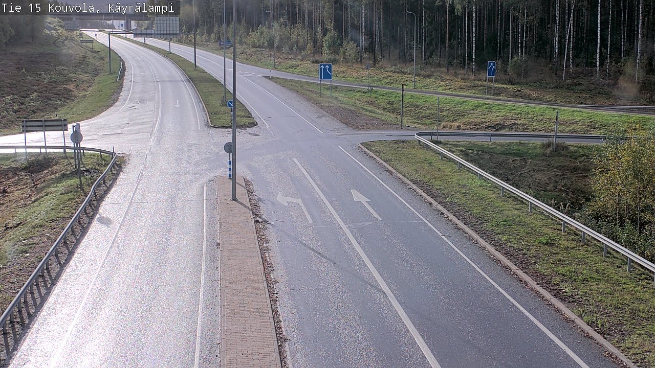 Kelikamerat Kuva Tie 15 Kouvola, Käyrälampi, Kouvola, Kymenlaakso