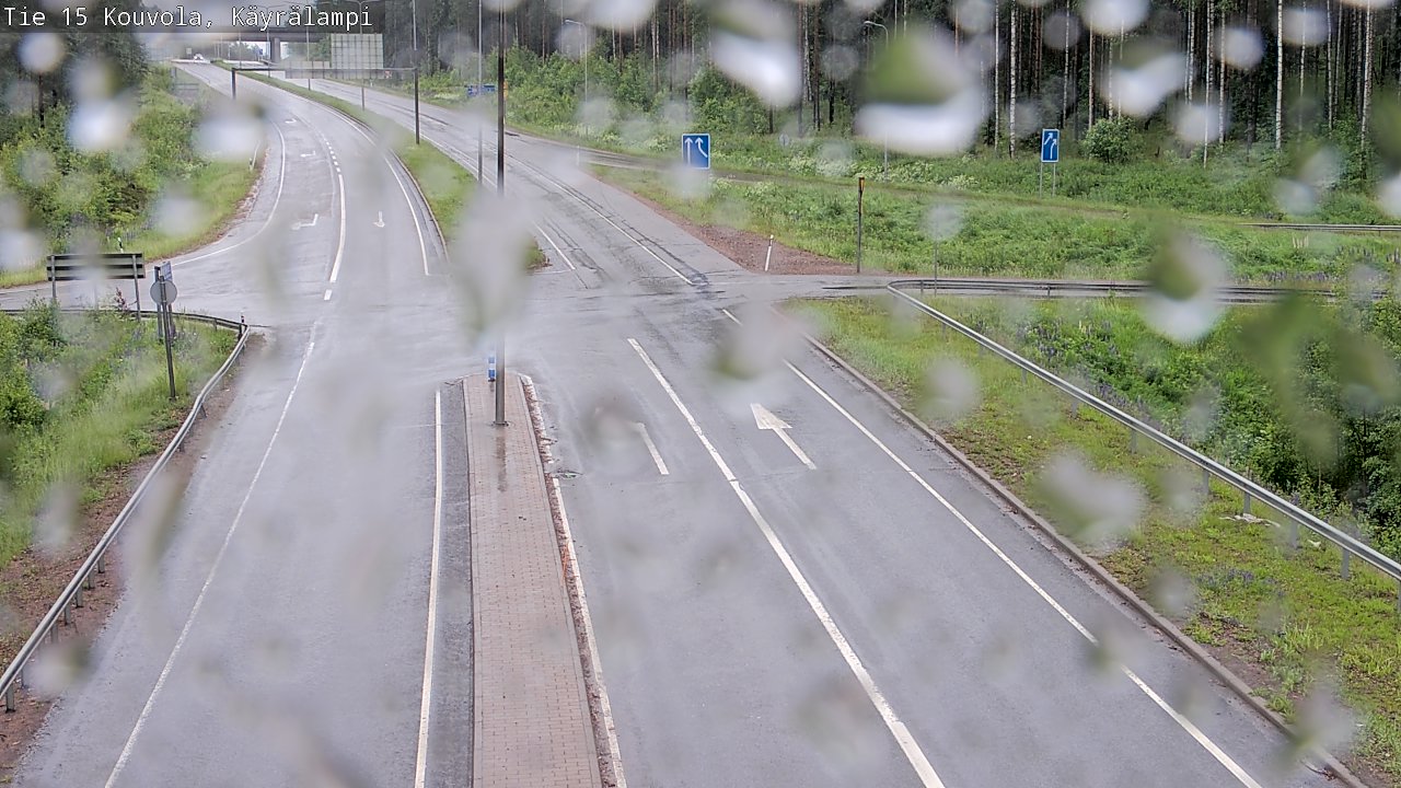 Kelikamerat Kuva Tie 15 Kouvola, Käyrälampi, Kouvola, Kymenlaakso