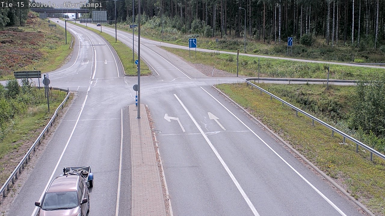 Kelikamerat Kuva Tie 15 Kouvola, Käyrälampi, Kouvola, Kymenlaakso