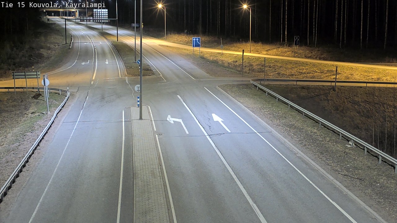 Kelikamerat Kuva Tie 15 Kouvola, Käyrälampi, Kouvola, Kymenlaakso