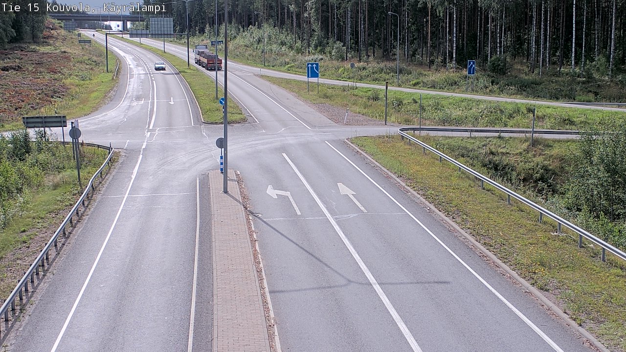 Kelikamerat Kuva Tie 15 Kouvola, Käyrälampi, Kouvola, Kymenlaakso