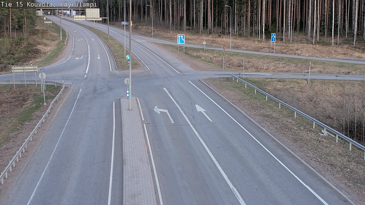 Kelikamerat Kuva Tie 15 Kouvola, Käyrälampi, Kouvola, Kymenlaakso