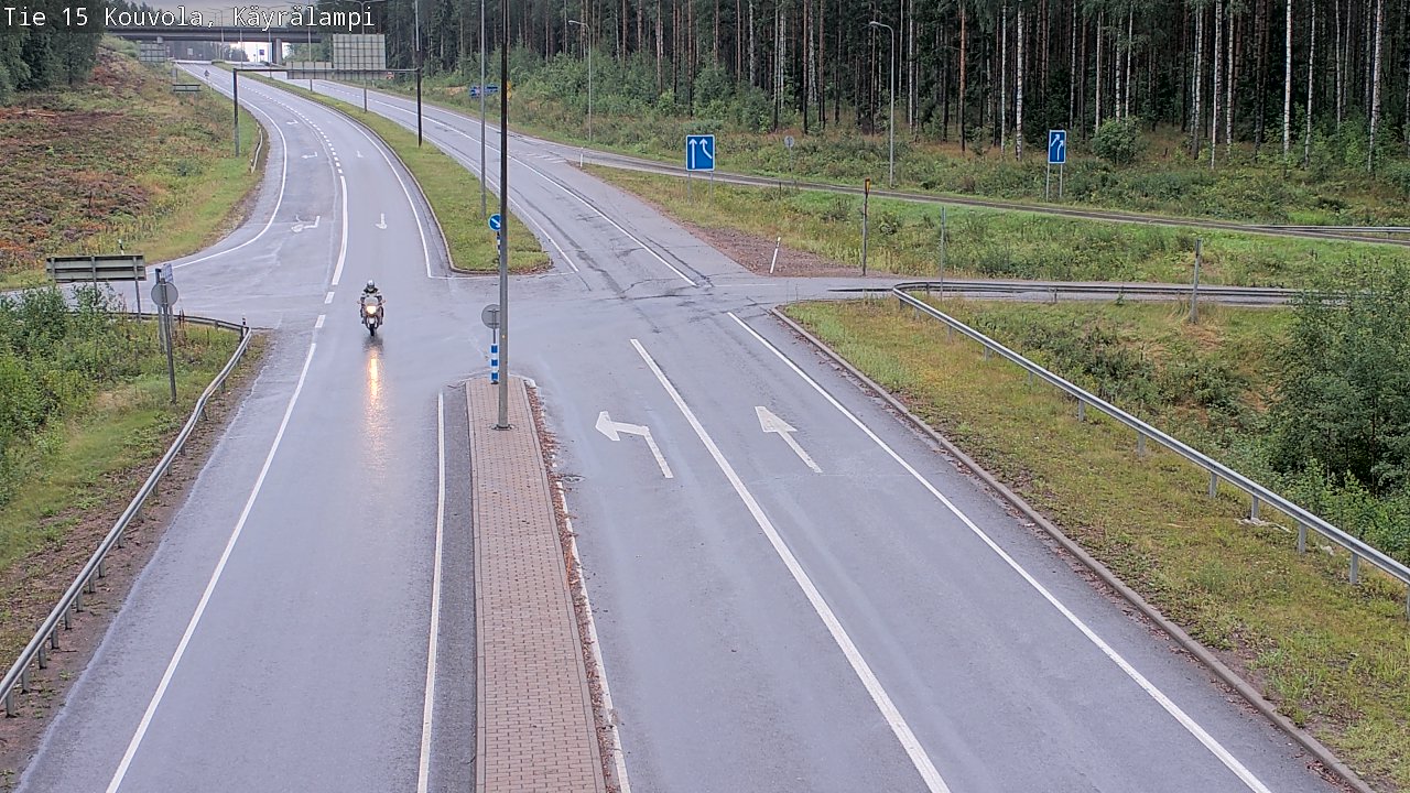 Kelikamerat Kuva Tie 15 Kouvola, Käyrälampi, Kouvola, Kymenlaakso