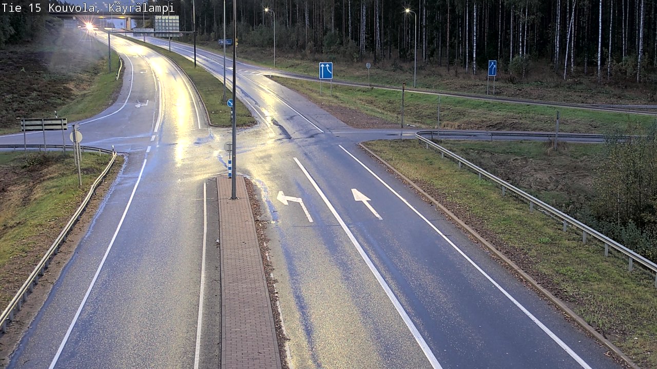 Kelikamerat Kuva Tie 15 Kouvola, Käyrälampi, Kouvola, Kymenlaakso