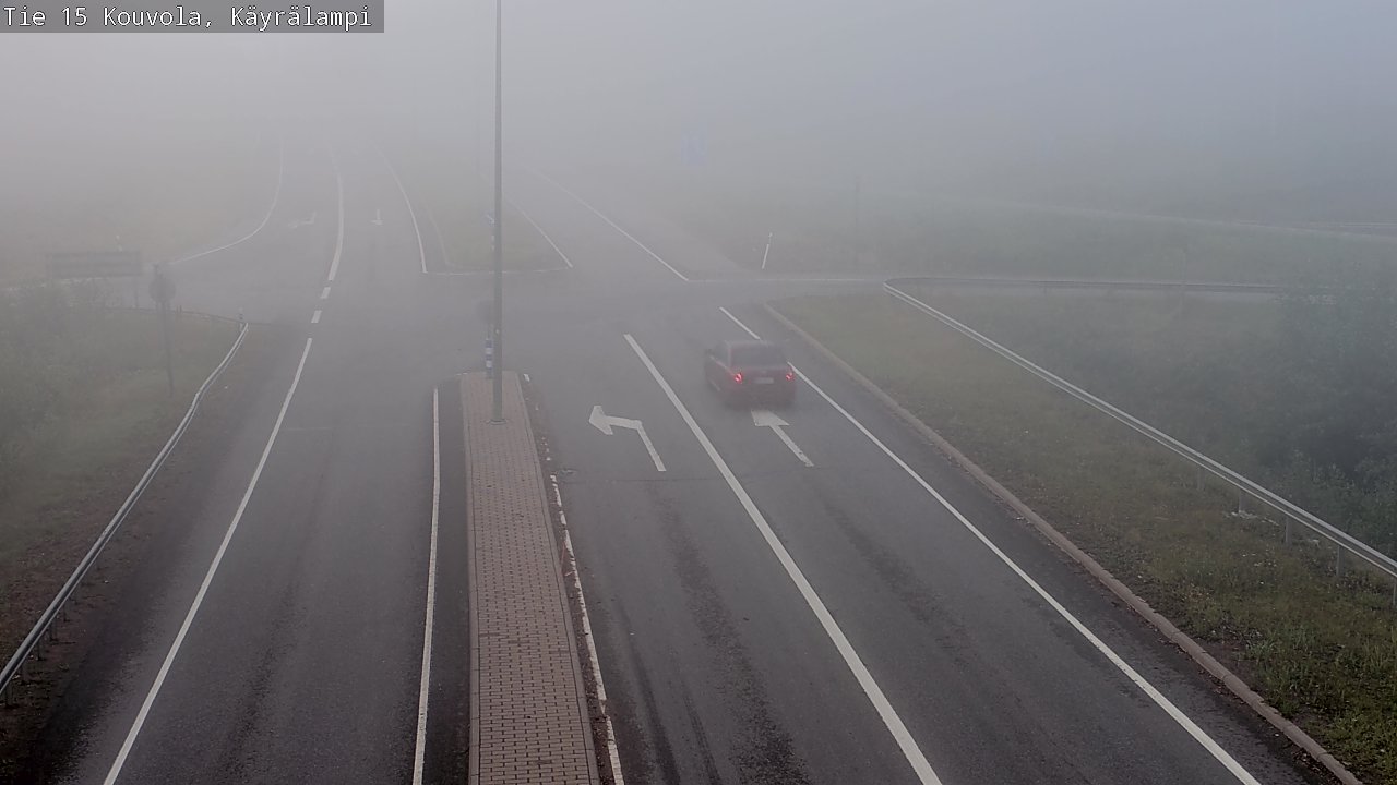 Weather Camera Image Väg 15 Kouvola, Käyrälampi, Kouvola, Kymenlaakso