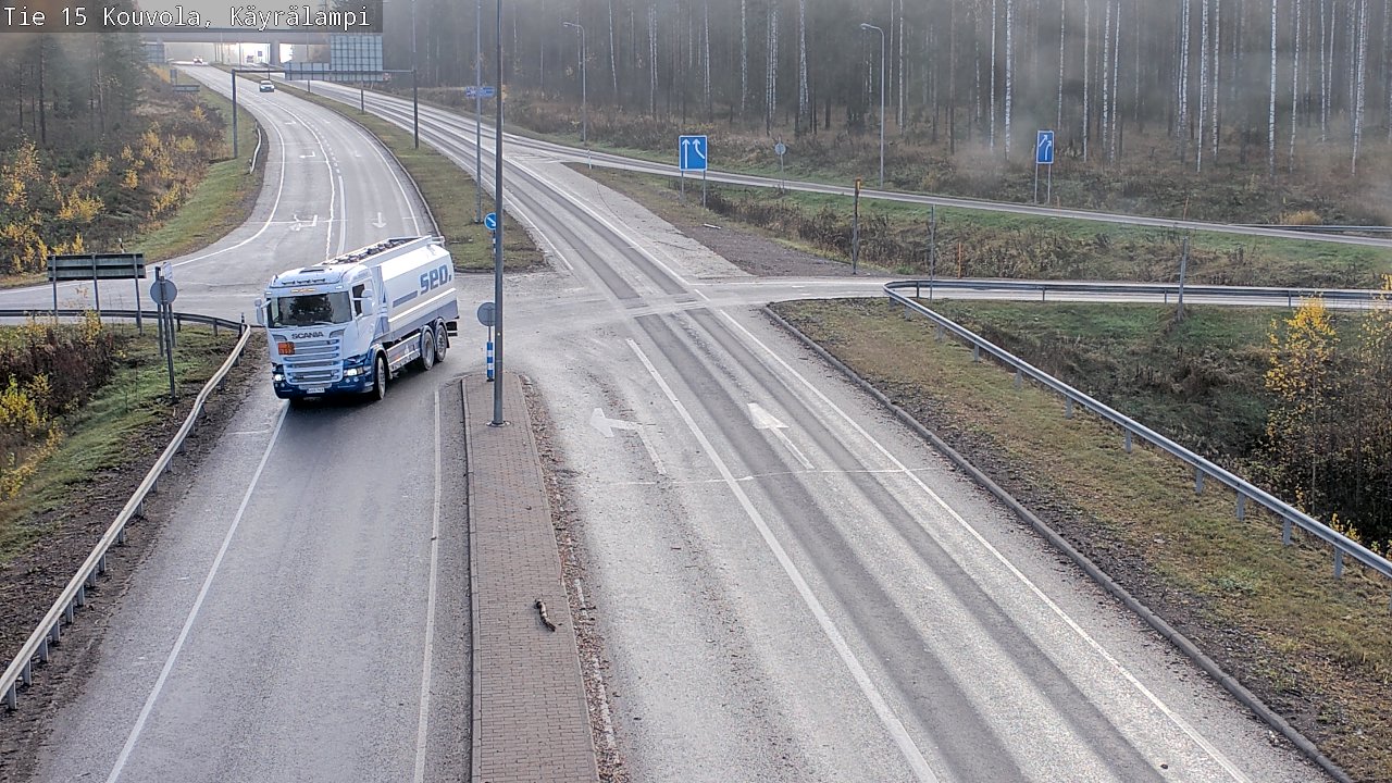 Kelikamerat Kuva Tie 15 Kouvola, Käyrälampi, Kouvola, Kymenlaakso