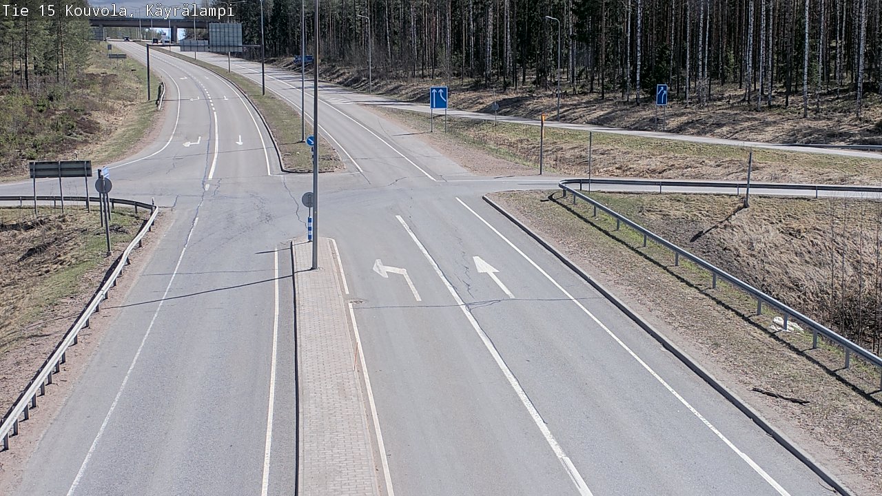 Kelikamerat Kuva Tie 15 Kouvola, Käyrälampi, Kouvola, Kymenlaakso