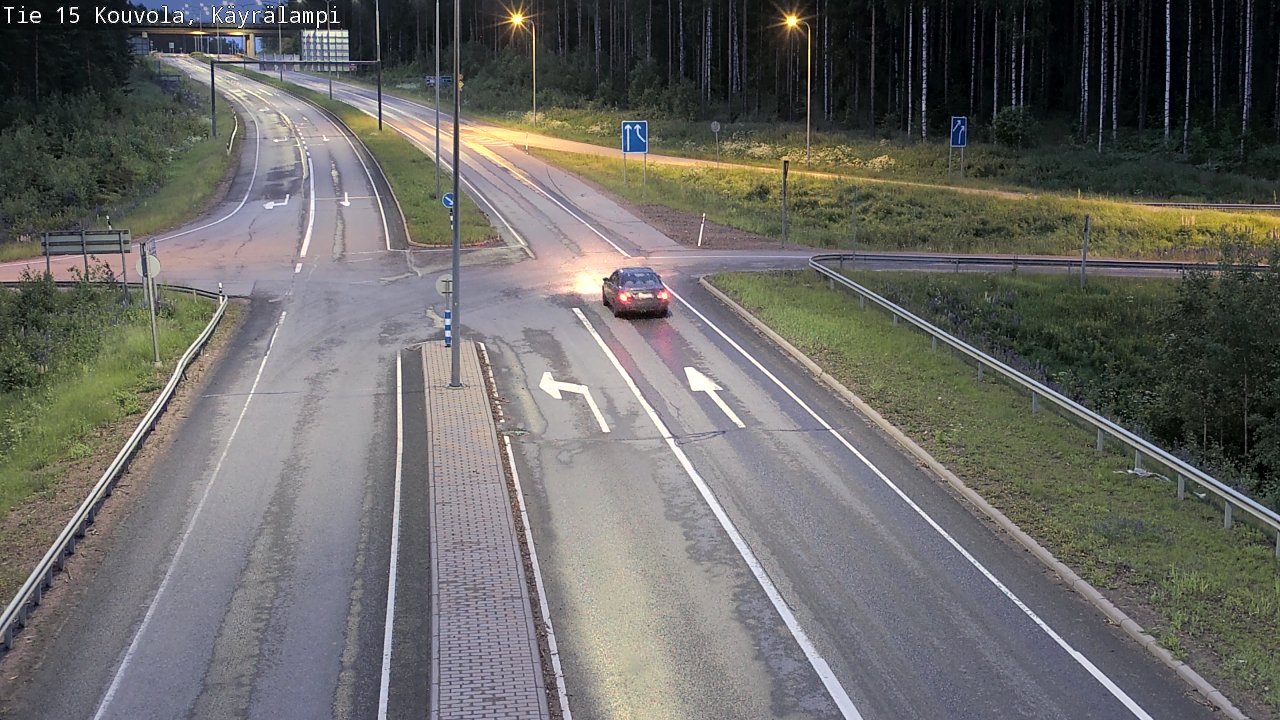 Kelikamerat Kuva Tie 15 Kouvola, Käyrälampi, Kouvola, Kymenlaakso